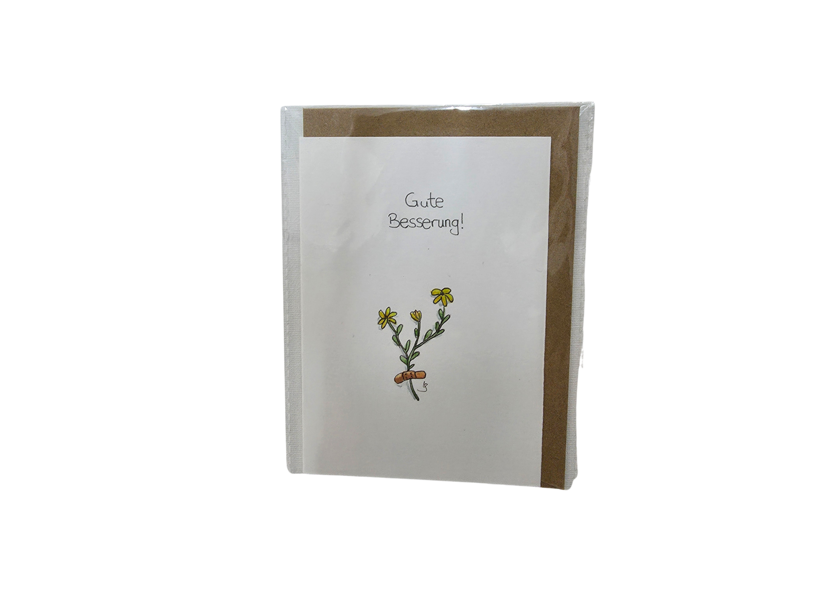 Klappkarte handgemalt