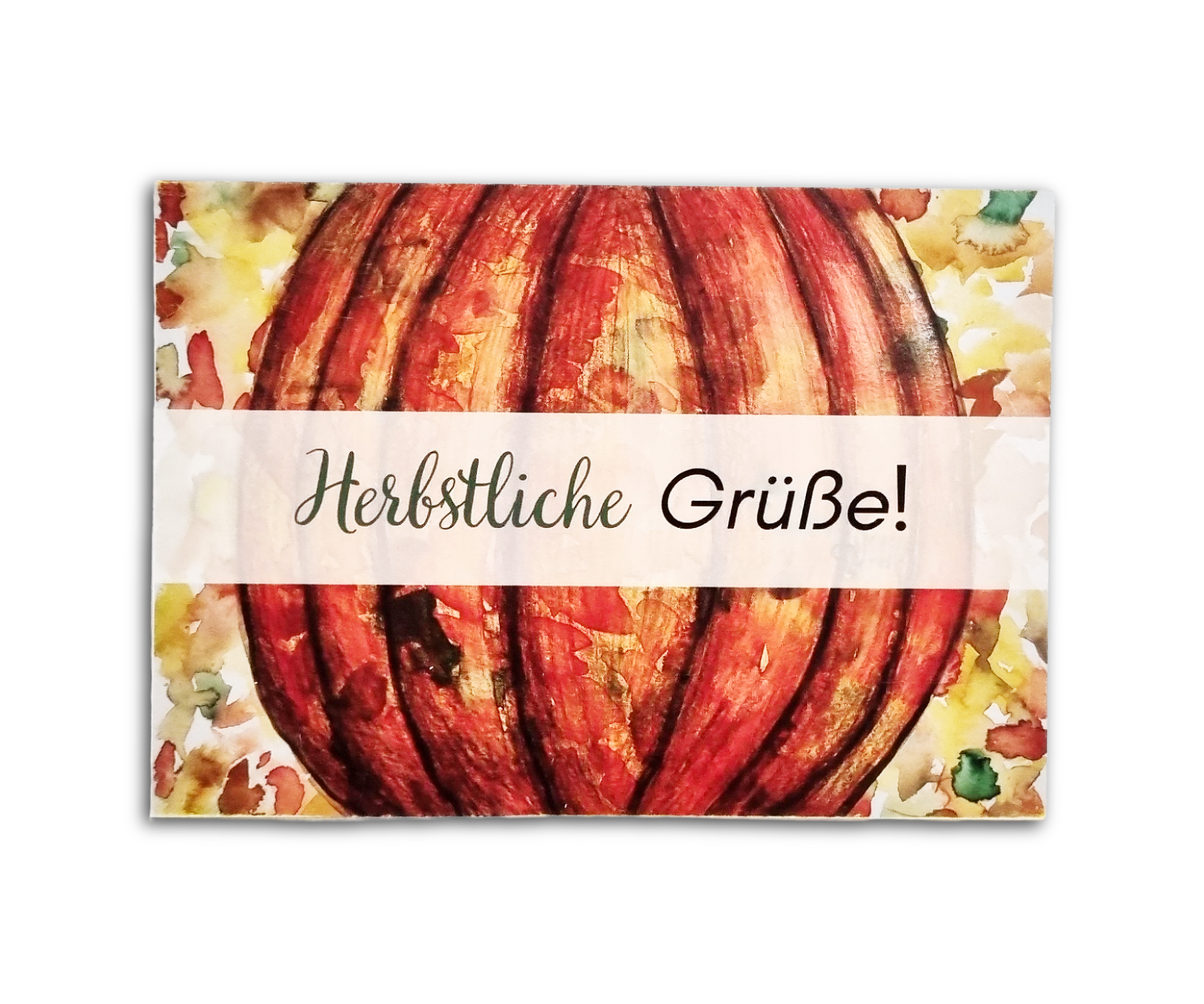 Postkarte "Herbstliche Grüße"