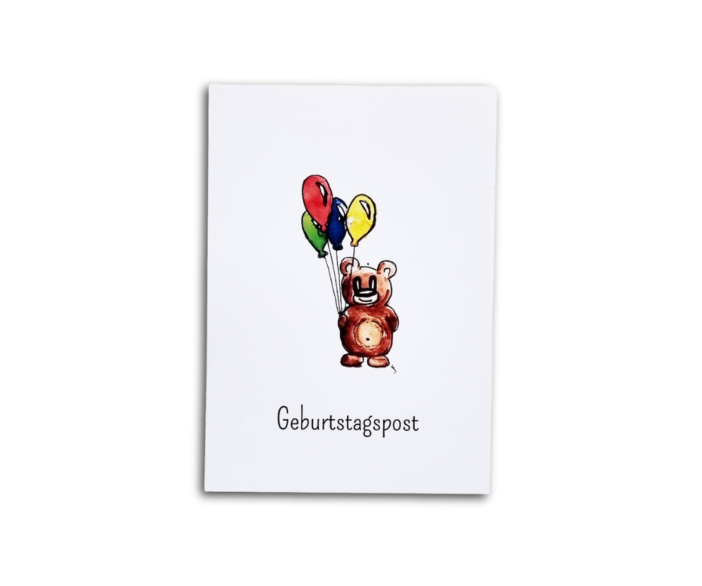 Postkarte "Geburtstagspost"