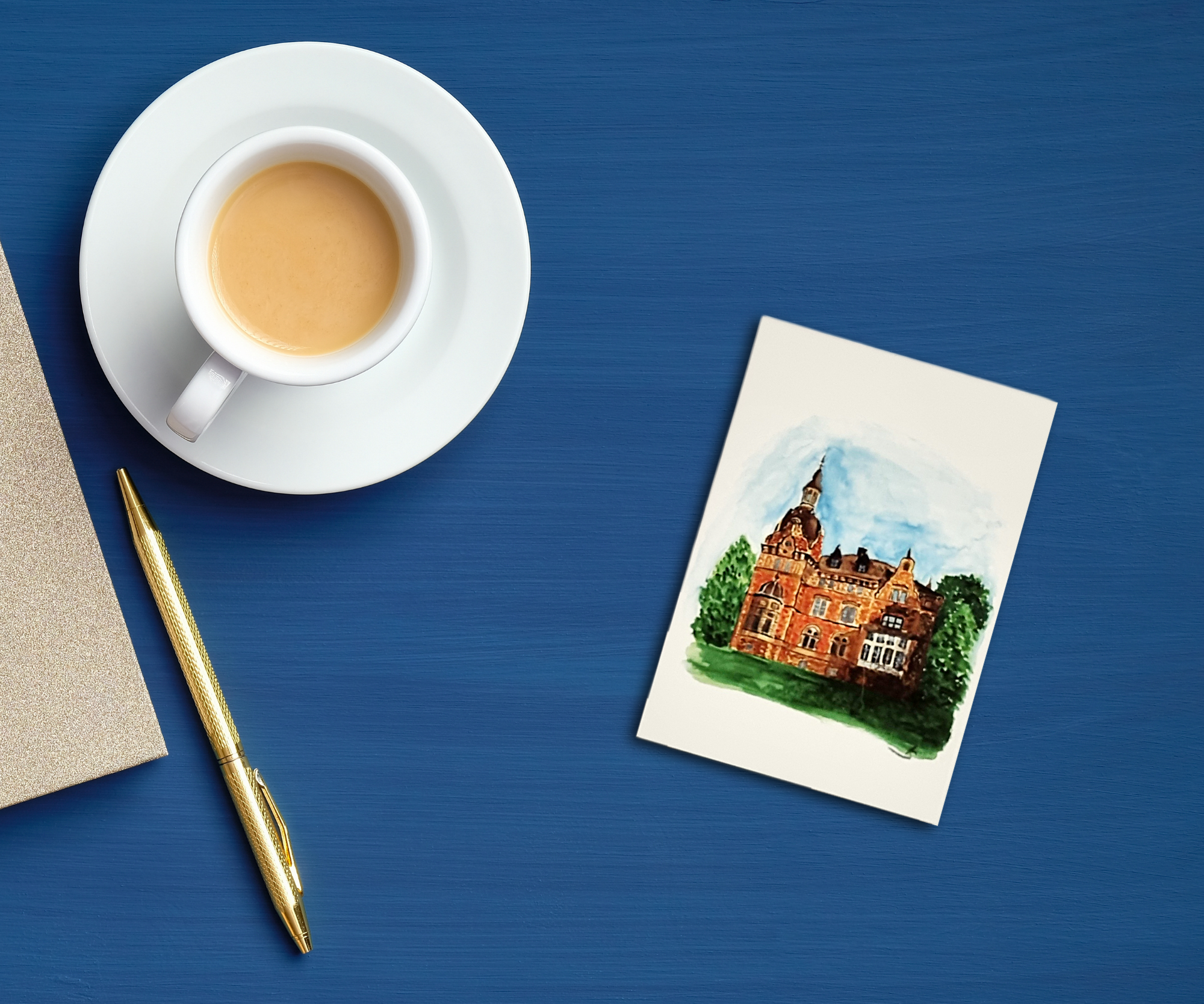 Postkarte Schloss Vettelhoven