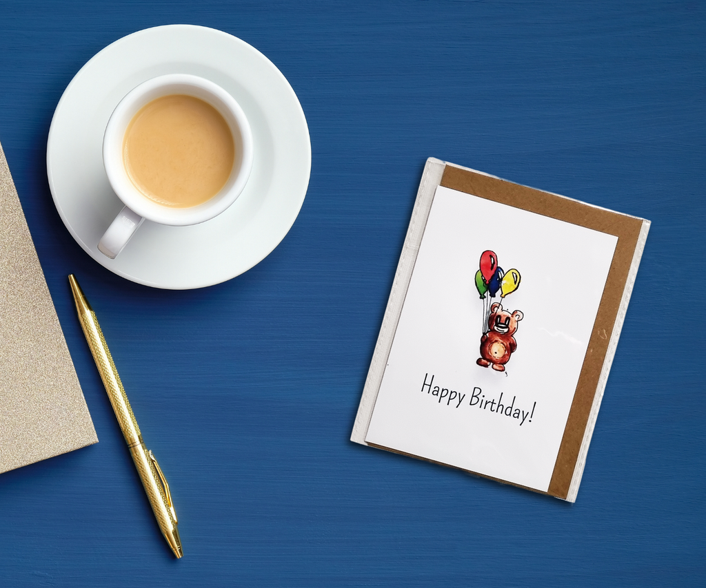 Klappkarte "Happy Birthday"