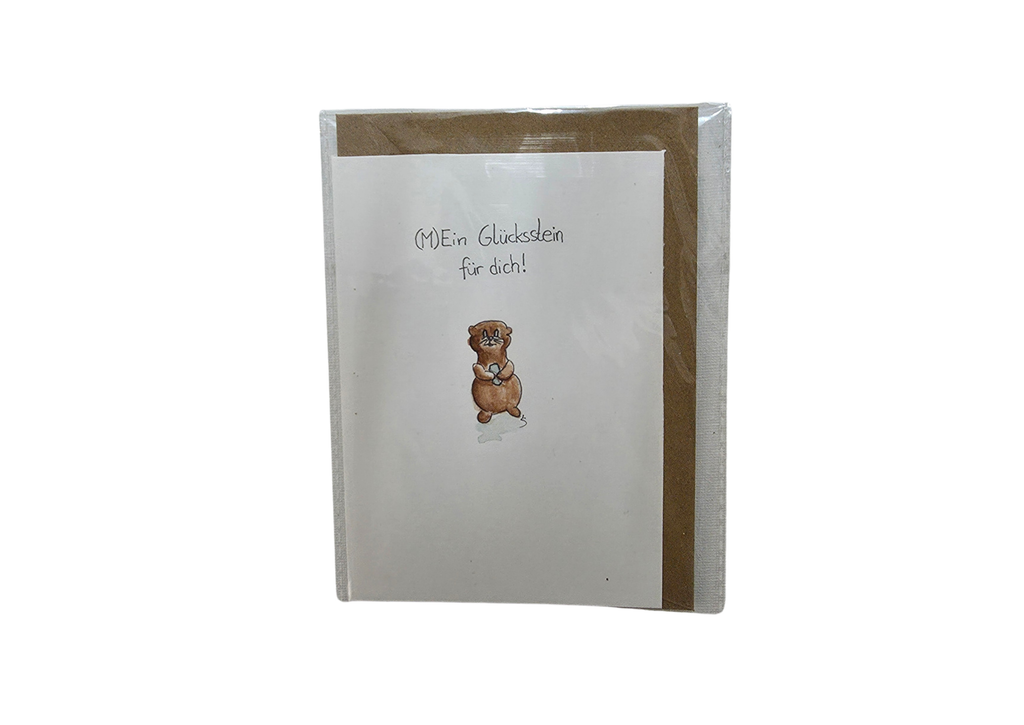 Klappkarte handgemalt