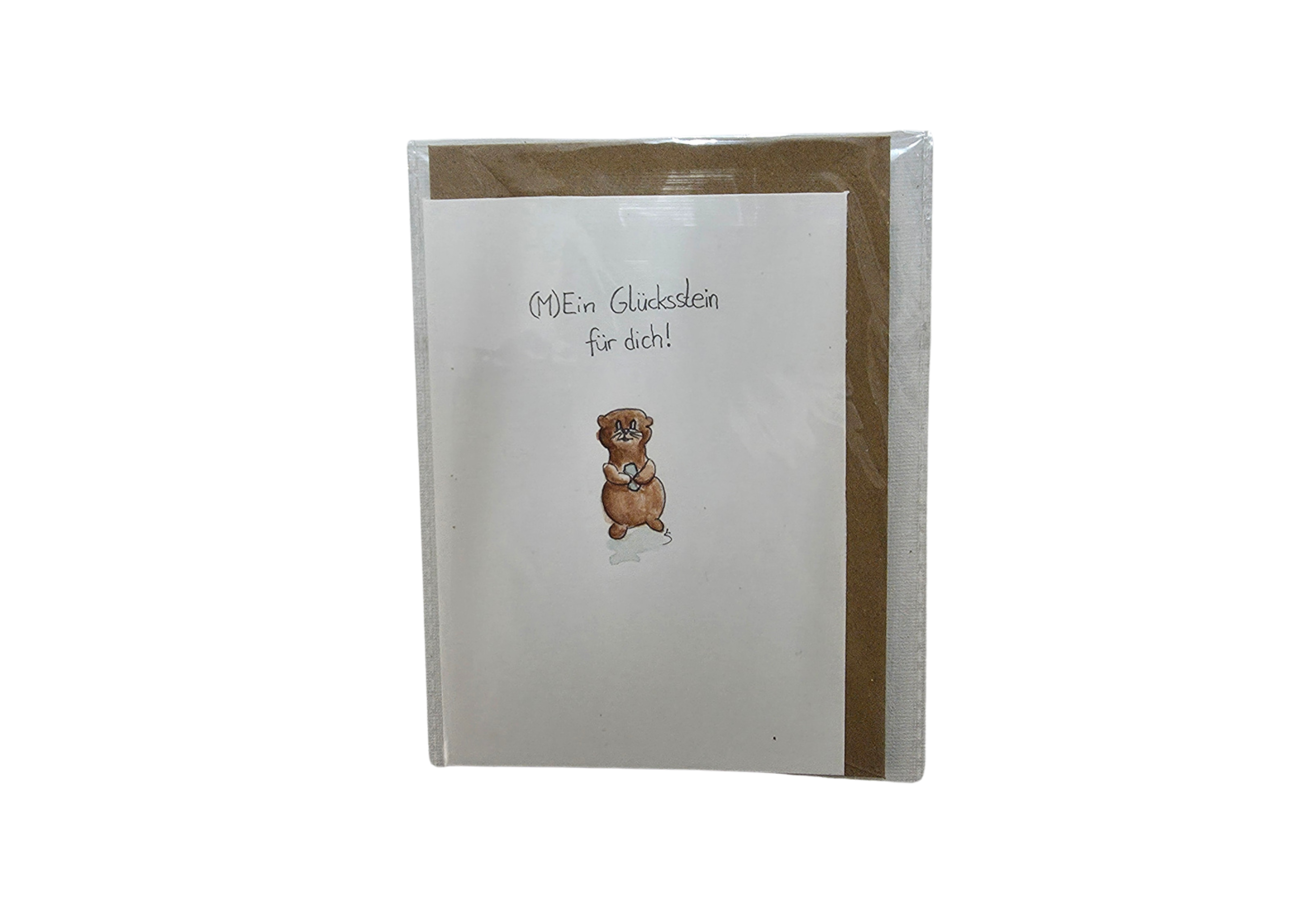 Klappkarte handgemalt