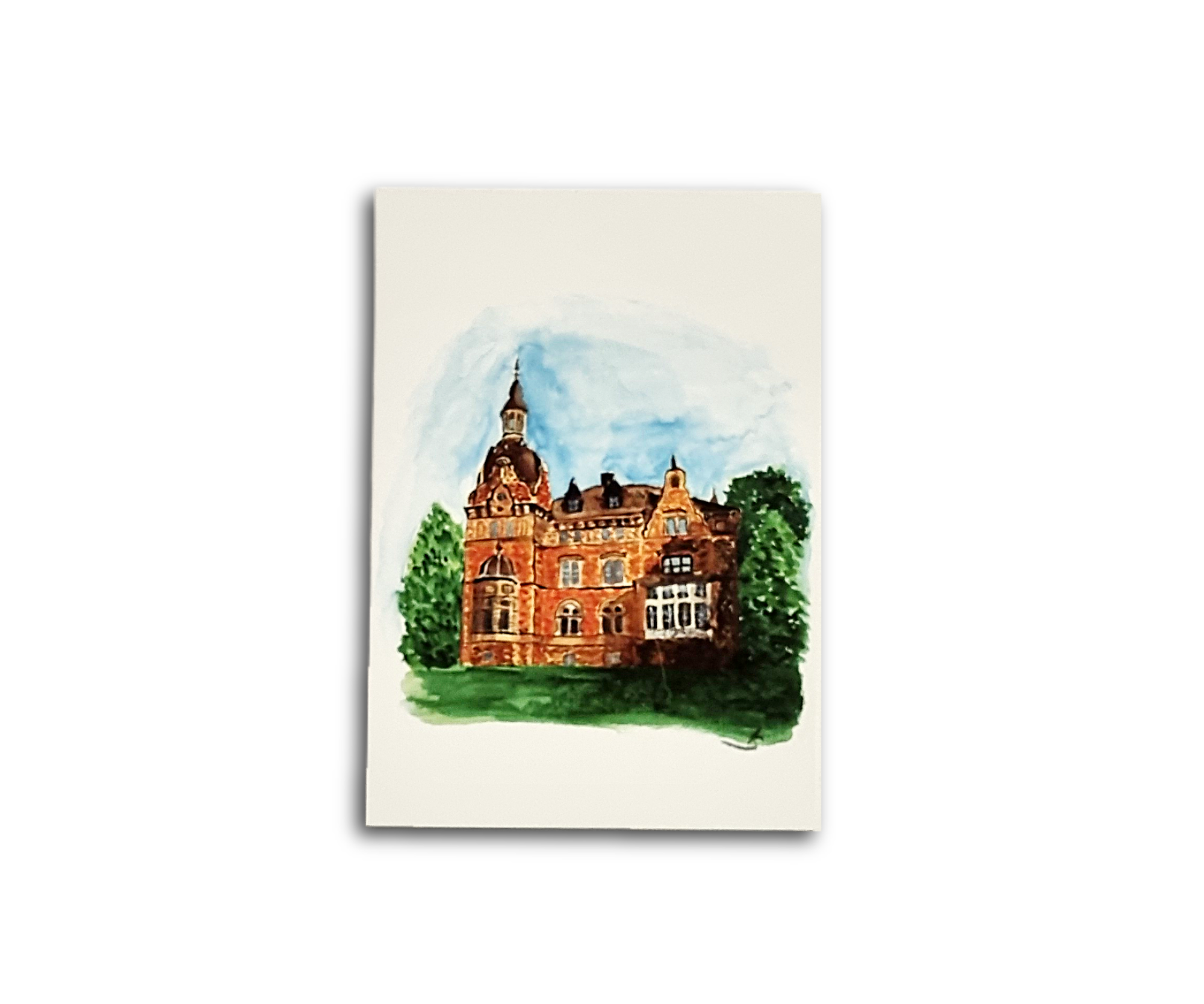 Postkarte Schloss Vettelhoven