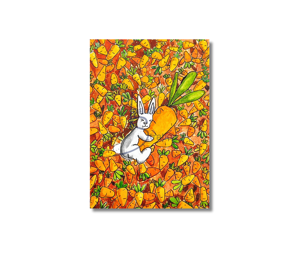 Klappkarte "Häschentraum"